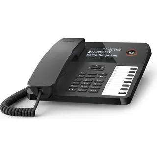 Gigaset DESK 600 Telefon Schwarz