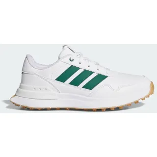 adidas Unisex Kinder S2G 26 SPIKELESS GOLFSCHUH - Cloud White / Collegiate Green / Gum M2, 35 EU 35 EU
