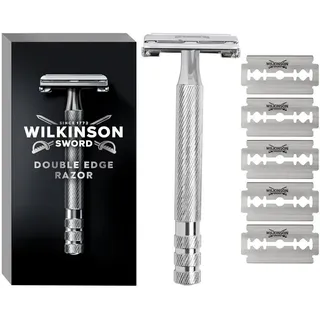 Wilkinson Rasierklingen Wilkinson Classic Rasierhobel The Edger + 5 Rasierklingen, 1-tlg.