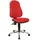 ohne Armlehnen rot/chrom