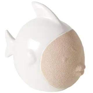 BOLTZE Deko Fisch aus Keramik aus Steingut H13cm