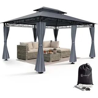 CASARIA Topas 3 x 4 m inkl. Seitenteile anthrazit