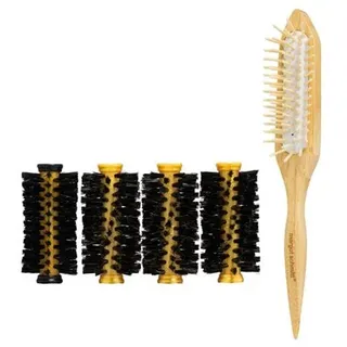 MARGOT SCHMITT® Deluxe Traumrollen Set für kurzes Haar mit Toupierbürste