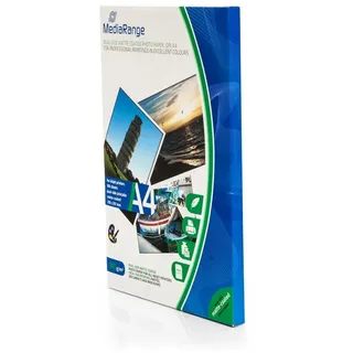 MediaRange Fotopapier MRINK111 DIN A4 matt 140 g/m2 100 Blatt