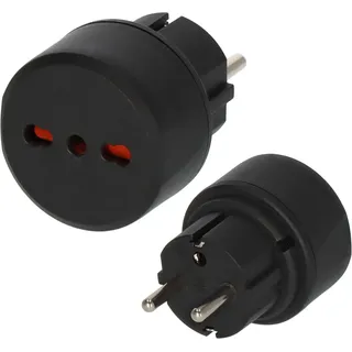 Brennenstuhl Reiseadapter Schwarz