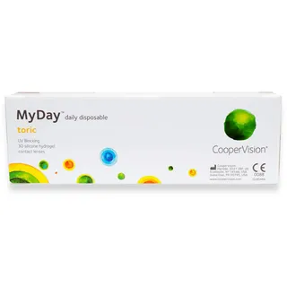 CooperVision MyDay toric 30-er / BC 8.6 mm / Dia 14.5 mm / CYL -1,75 180 / -4.75 dpt, zyl ACHSE