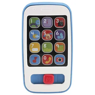 Fisher-Price Lernspaß Smartphone Musiklernspielzeug für Babys grau, deutsche Version,