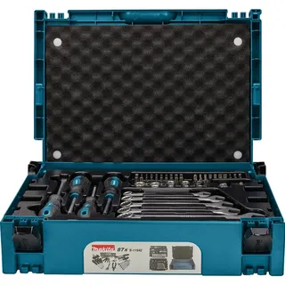 Makita Handwerkzeugset 87-tlg. im Makpac Gr. 1 blau