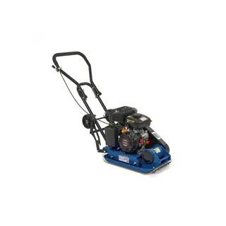 HBM Rüttelplatte 2,8 PS, 78,5 cc, 8200 N inklusive Rad-Set und Pflasterschutzplatte