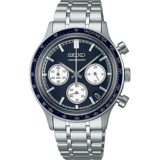 Seiko SSB477P1 Herrenuhr Chronograph Dunkelblau