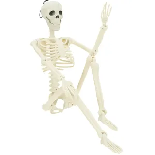 vidaXL Halloween Skelett 2 St. 85 cm Weiß