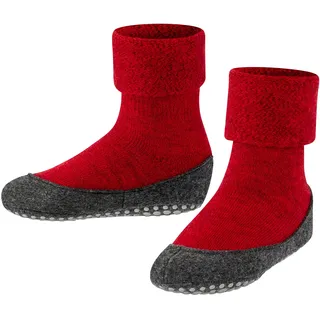 Unisex Kinder Stoppersocken Cosyshoe K Hp Wolle Rutschhemmende Noppen 1 Paar, Rot Fire 8150, 33/34 EU