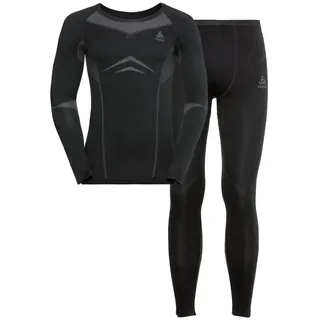 Odlo Winter Specials Performance Evolution Set Funktionswäsche Schwarz/Grau L