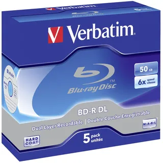 Verbatim BD-R DL 50GB 6x Jewel Case