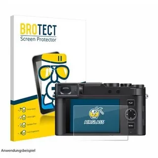 BROTECT AirGlass Schutz-Glas Panzer-Folie für Leica D-Lux 8