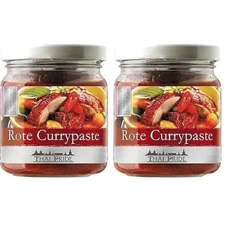 Thai Pride Currypaste, rot (Packung mit 2)