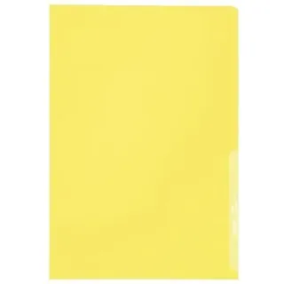Leitz Sichthüllen 4000 DIN A4 gelb genarbt 0,13 mm, 100 St.