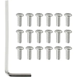 Helilyco 18 Stück Stahlschrauben 10 x 4 mm für NINEBOT für MAX Elektroroller für Ninebot von Segway für Max G2/G3, inklusive Schraubenschlüssel