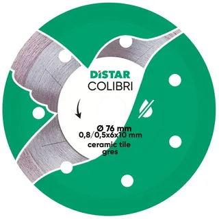 Distar Colibri Ø 0,8 mm x 10 mm deimantinis diskas plytelėms
