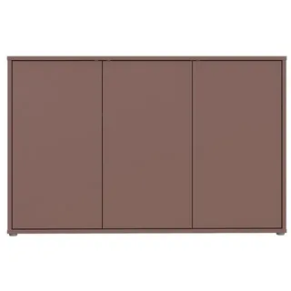 PREISBRECHER Sideboard ALICE SPRINGS, in Terrakottafarbig - 154,2x99,1x34,9cm (BxHxT)