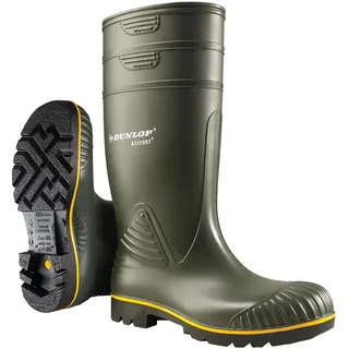 Dunlop Acifort Heavy Duty Gummistiefel Dunkelgrün 46
