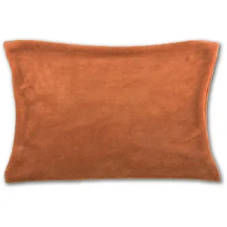 BestLivings Kissenhülle Kuschel 40 x 60 cm Terracotta Ohne Füllung