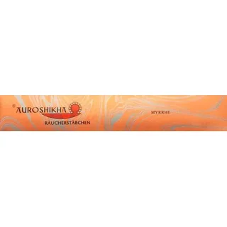 Saraswati Räucherstäbchen Auroshikha "Myrrhe" 10g