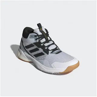 Adidas Performance CRAZYFLIGHT 5 MID INDOOR Indoorschuh besonders geeignet für Volleyball und Handball weiß 46 EU