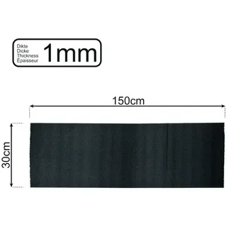 PRO PLUS Anti-Rutschmatte 150 x 30 cm Schwarz