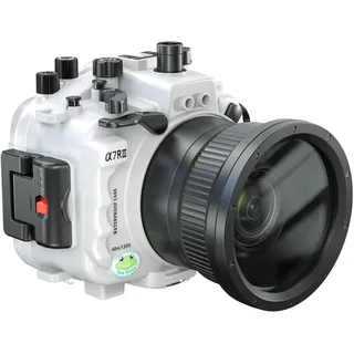 130 Feet/40 Meter Unterwasser Kamera Gehäuse wasserdichtes Gehäuse für Sony A7R III