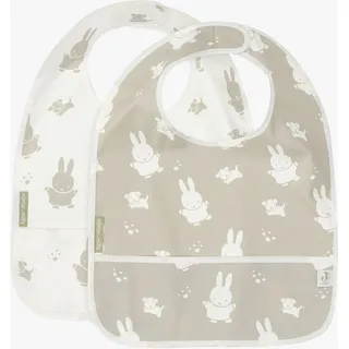 jollein Lätzchen wasserdicht 2 Stück Miffy&Snuffy (0 Monate)