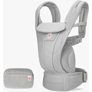 Ergobaby Omni Deluxe Babytrage Mesh, Pearl Grey