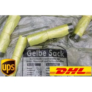 !!!NEU!!! 100 Rollen der Gelber Sack Gelbe Säcke Müllbeutel Müllsack mit Zugband