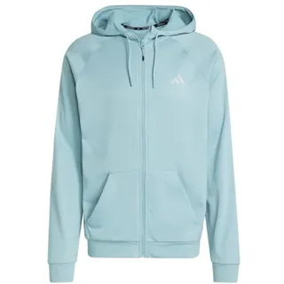 adidas Game and Go Training Big Logo 3-Streifen Kapuzenjacke Mint Ton M