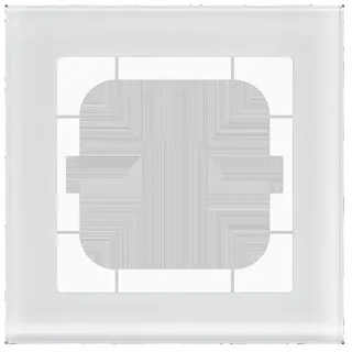 MDT Glasrahmen 1-fach ws BE-GTR163W.01