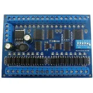 Skyverty DC 12V 24V 16 Eingang 16 Ausgang RS485 Fern Bedienung Schalter IO Erweiterung Platine Modbus RTU, Nur Platine