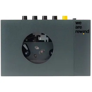 we are rewind WeAreRewind Tragbarer Kassettenspieler mit Bluetooth, Keith