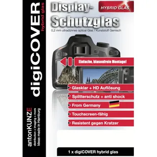 digiCOVER Hybrid Glas Displayschutz Fujifilm X-HF1