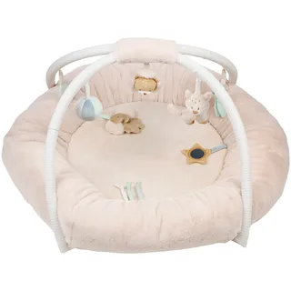 Nattou Spielbogen mit Krabbelnestchen Flo, Ernest, & Oli, beige