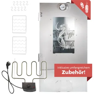 Lemodo Räucherofen inkl. Heizspirale + Zubehör