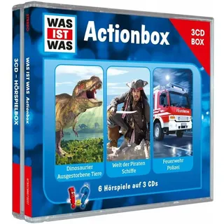 Universal Music GmbH Tessloff Verlag Hörspiel WAS IST WAS 3-CD-Hörspielbox \"Action und Abenteuer\"