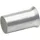 7412 4 mm2 Unisoliert Silber 1000 St