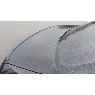 fly design gmbh lackiert gloss schwarz Slim spoiler abrisskante lippe passend für A4 B8 2007-15