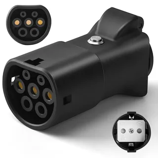 JULIK V2L Adapter Nur für Renault R4 R5 EV nur für Fahrzeuge mit Vehicle to Load Funktion 230V 16A 3,3 kW Mobile Steckdose für Camping Notstrom Outdoor