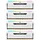 DDR4 3200MT/s 64GB Kit (4x16GB) CL16 Weiß CMH64GX4M4E3200C16W