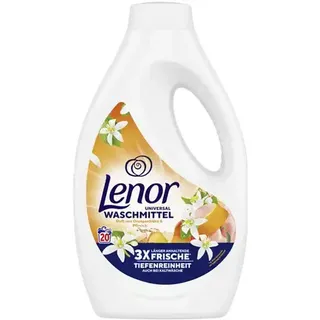 1x900ml Lenor Universal Waschmittel flüssig Duft Orangenblüte & Pfirsich 20WL