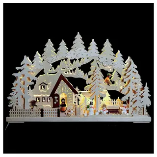 RATAGS 3D-Schwibbogen groß, Winterlandschaft