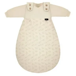 Alvi® Babyschlafsack Baby-Mäxchen 3-teilig Bio-Baumwolle (3 tlg., 1x Außensack, 2x Innensack), TOG Wert: 2.5 beige|braun 50/56 | 56.00 cm
