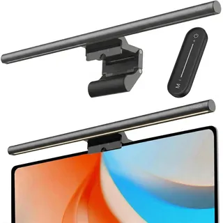 YEELIGHT Monitor Lampe 40cm mit kabelloser Fernbedienung, Computer Monitor Light Bar, 250LM Blendschutz Augenschutz LED Monitorlampe, USB Bildschirmlampe für Office Gaming, Stufenlos Dimmbar Screenbar