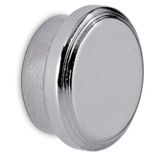Maul Magnet silber, Metall Ø 1,6 x 0,7 cm, 1 St.